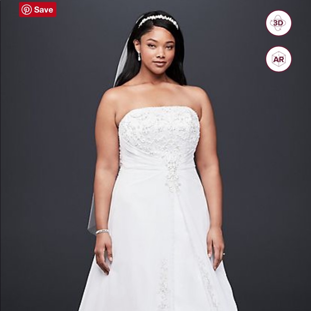 Wedding Dress - 14P Never Worn